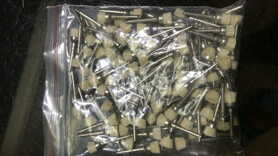 BRISTLE BRUSH FIR CONTRA ANGLE HANDPIECE pkt of 100 pieces