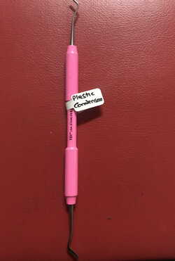 Tdi Hand Instrument PLASTIC FILLING+CONDENSOR(COLOUR HANDLE)