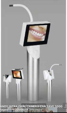 HANDY INTRA ORAL CAMERA WITH ATTACHED SCREEN