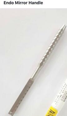 TDI MIRROR HANDLE WITH ENDO GAUGE STEEL