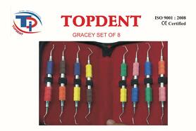 TDI SILICONE GRACEY CUREETE SET OF 8