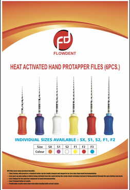 FLOWDENT HAND PROTAPPERS FILE BLUE FLEX SIZE--SX  21/25 MM (1)
