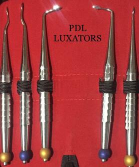 TDI PDL LUXCATORS STAINLESS STEEL SET OF 5