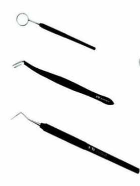 TDI BLACK COLOUR COATED PMT SET OF 3