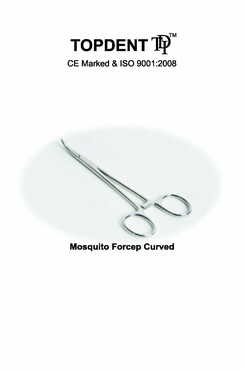 Tdi BABY MOSQUITO FORCEP CURVED