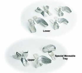 TOP DENT PARTIAL PERFORATED IMPRESSION TRAYS (SET OF 11)