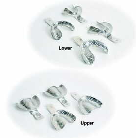 TOP DENT PERFORATED IMPRESSION TRAYS (SET OF 8)