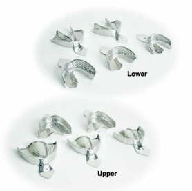 TOP DENT PERFORATED IMPRESSION TRAYS RIM LOCK (SET OF 10)