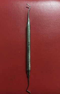Tdi Hand Instrument BALL BURNISHER + CONDENSOR (STEEL HALLOW HANDLE)